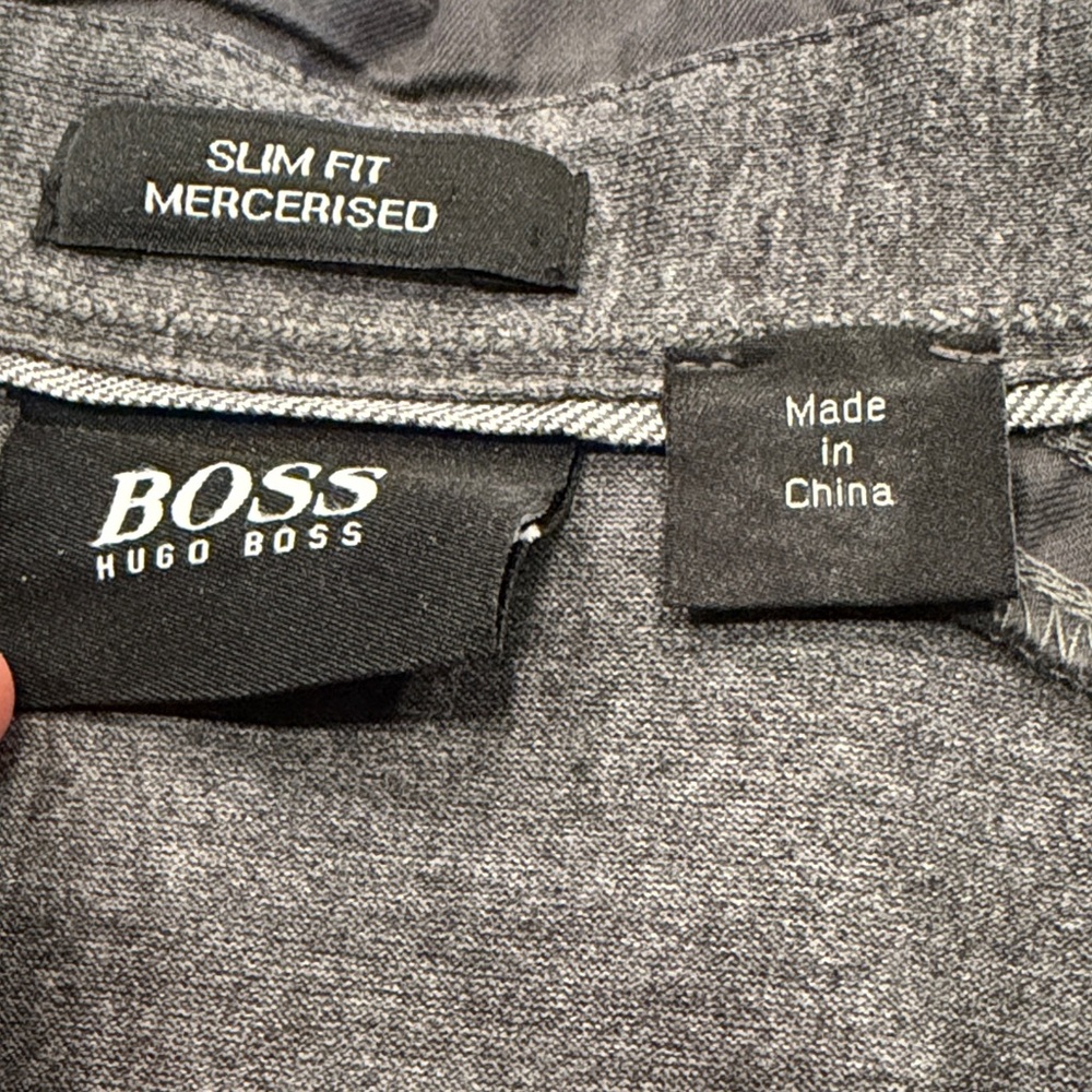 Hugo Boss Dark Gray Polo Shirt - Picture 3 of 6